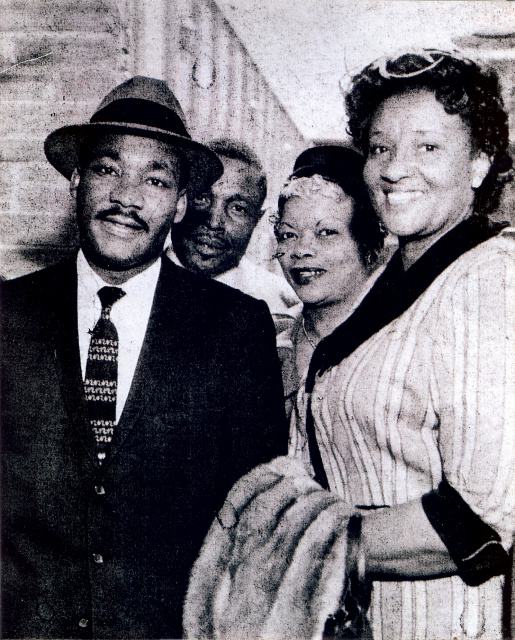 Martin Luther King, Jr. with Veda Felder